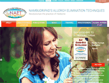 Tablet Screenshot of naet.com